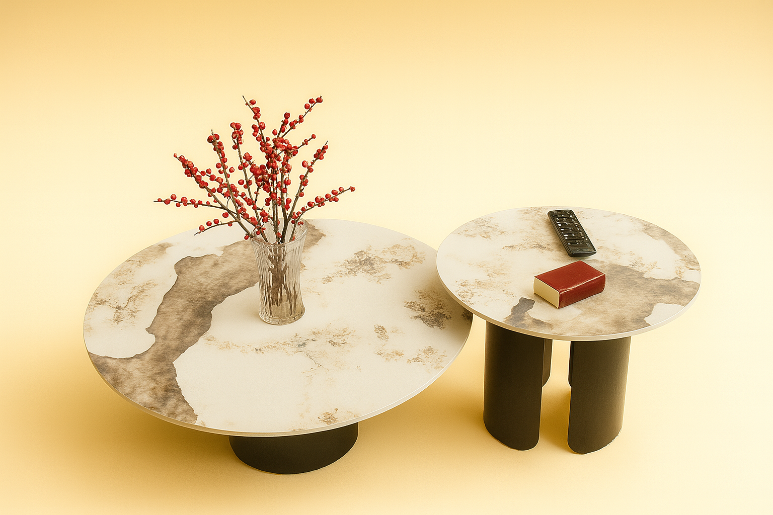 שולחנות פנים מעוצבים