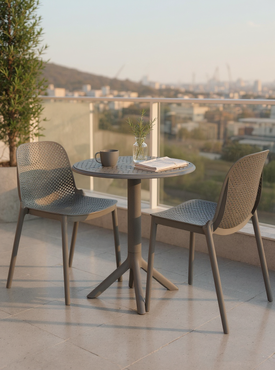 פינת קפה אורה – גוון אפור אלגנטי