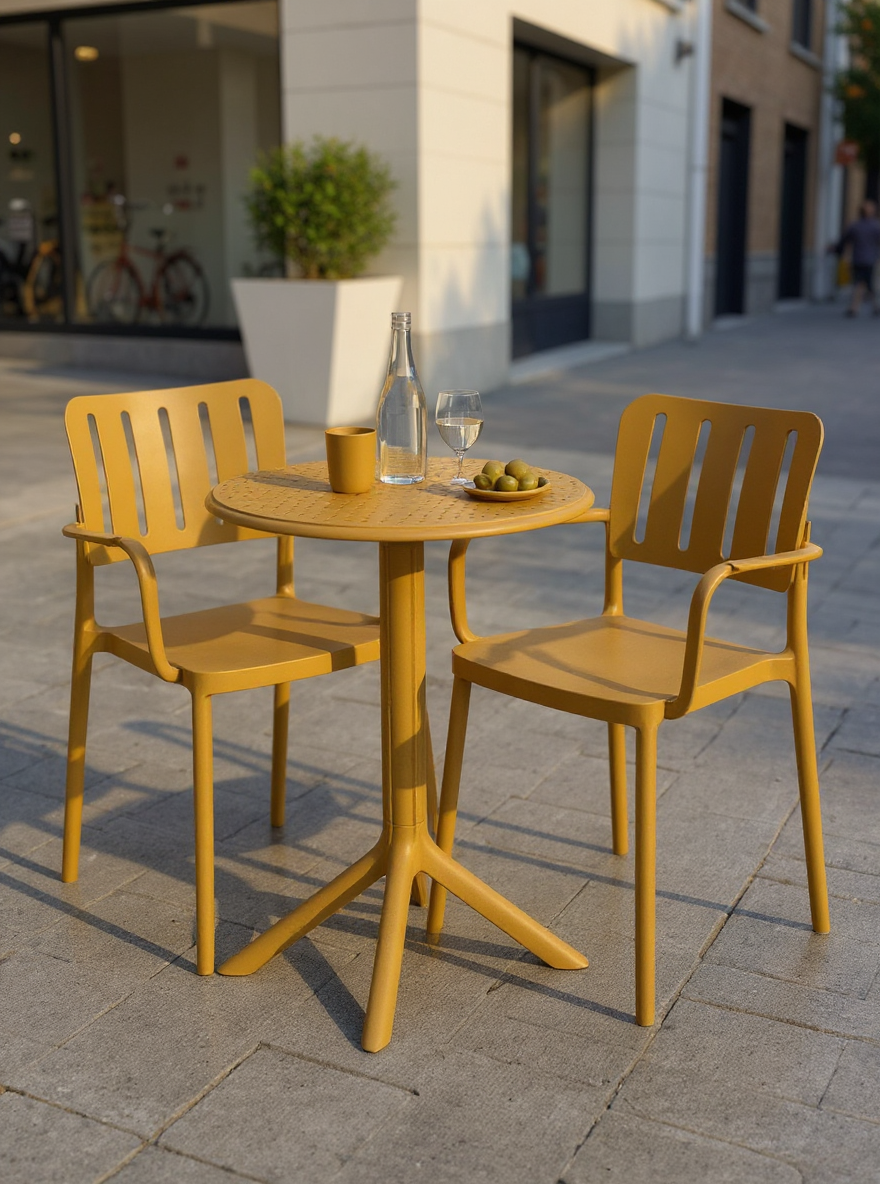 פינת קפה אורה – גוון צהוב שמשי